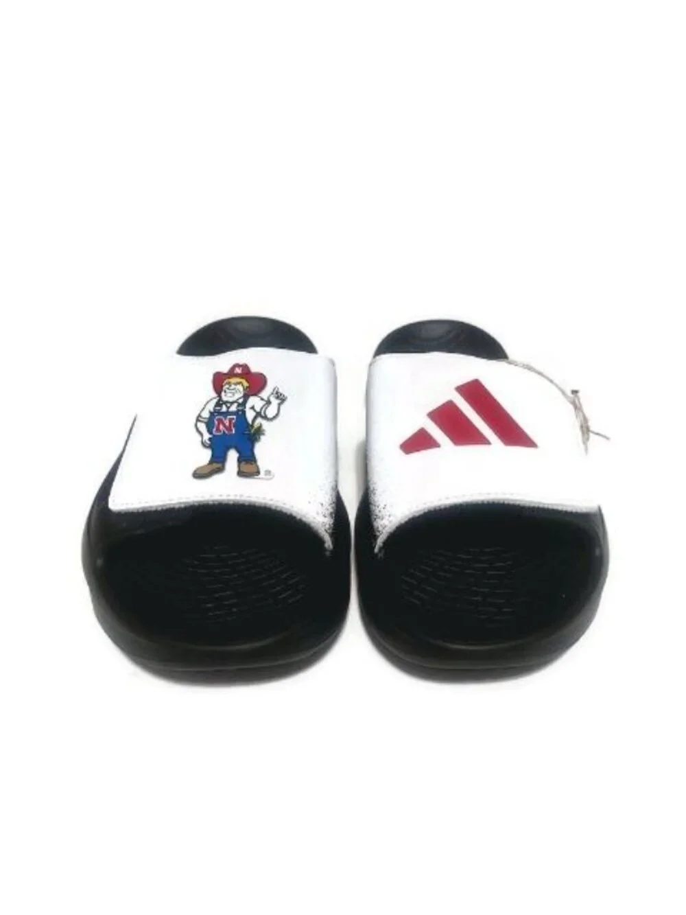 NU Adidas Lightblaze Slide Sandals Mens Size 6 Womens 7 Nebraska Cornhuskers NWT